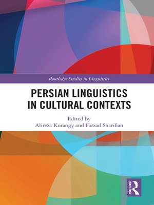 cover image of Persian Linguistics in Cultural Contexts